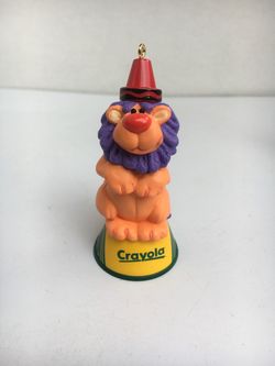 Hallmark King of the Ring Crayola Christmas Ornament from 2000, Vintage Holiday Season Collectible Figurine