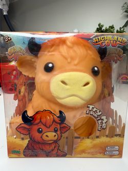 Highland cow  squishy