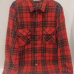 Vintage Pine Hill  85% Wool Jolly Santa Jacket/Shirt