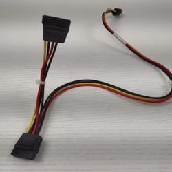 4 Pin To 2 X SATA Power Cable Motherboard HP 6000,6200,6005 Pro 628568-001