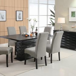7 piece dinning room table