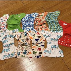 Bundle Of  10 Cloth Diapers 
