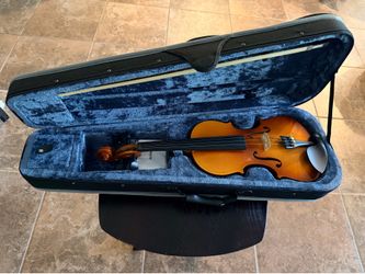 Vangoa Student Violin Outfit – Hard Case, Bow & Shoulder Rest Included