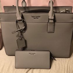 Kate Spade Grey Purse 