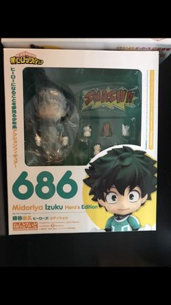 New Sealed My Hero Academia Midoriya Izuku Nendoroid