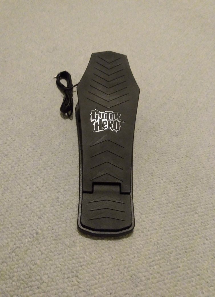 GUITAR HERO REDOCTANE DRUM KICK FOOT PETAL BOX CABLE BY ACTIVISION