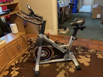 YOSUDA Exercise Bike, Brake Pad Stationary Bike for Home with Exclusive App, Magnetic Indoor Cycling Bike with 300 lb Weight Capacity, Low Noise, Tabl