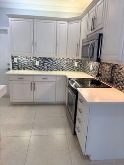 FSBO; CABINETS & DRAWERS, all sizes, selling as BULK! Solid Wood w Stainless Hardware Handles. Stunning, Great Deal!