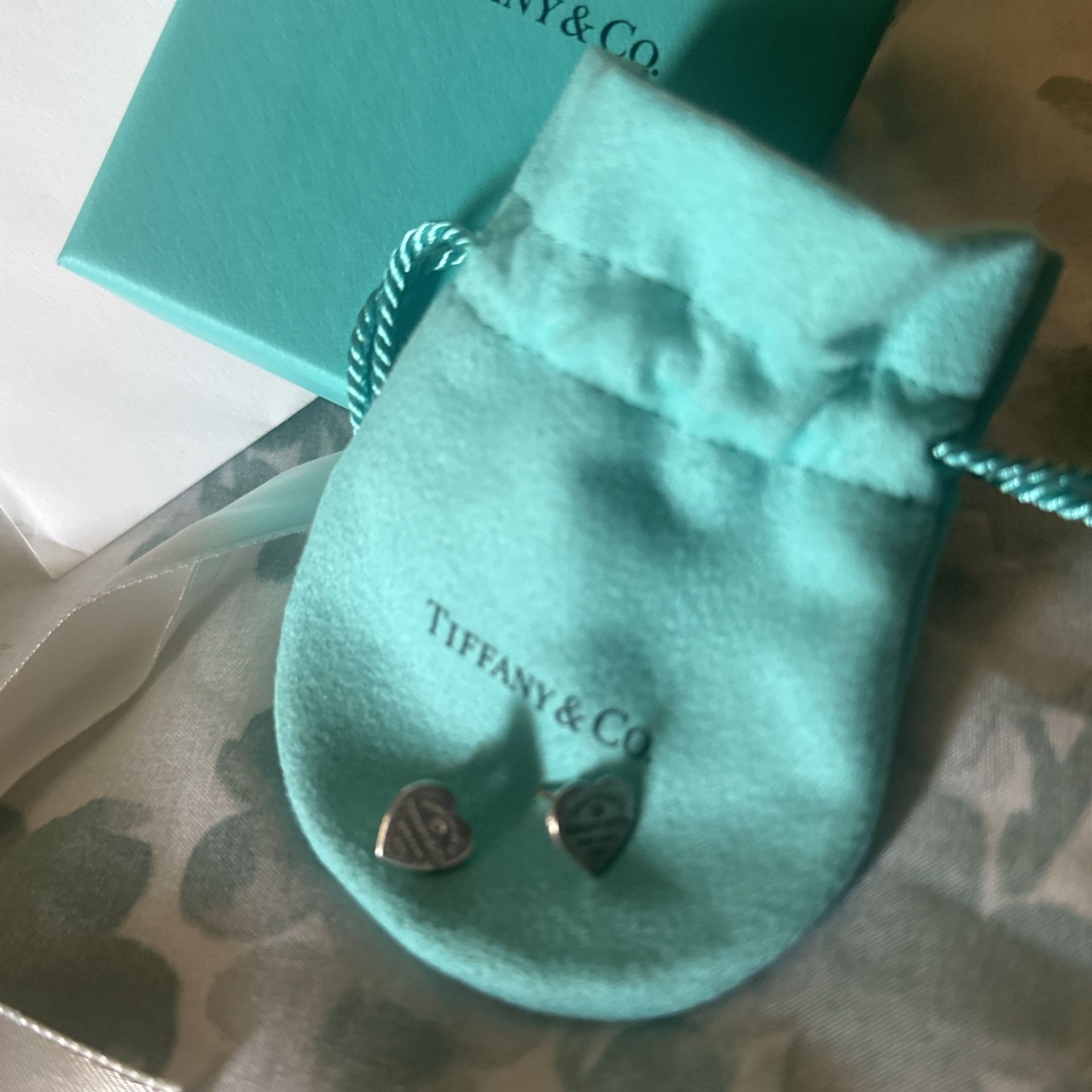 Tiffany Heart Earrings 
