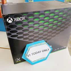 Xbox Series X Gaming Console- $1 Today Only