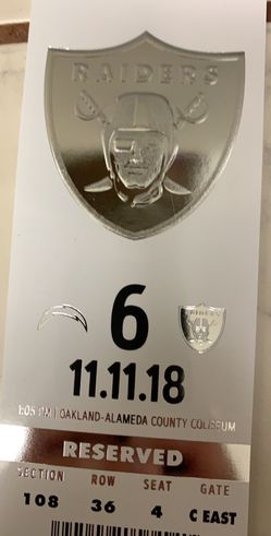 4 tickets and Parking Pass $350