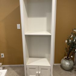 Upright White Cabinet