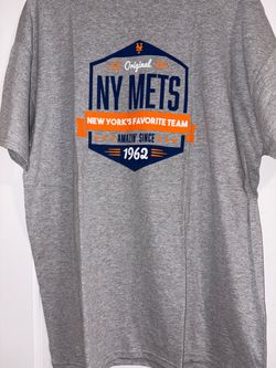 NY Mets Graphic T-Shirt Gray