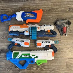 Nerf and X-Shot Blaster and more