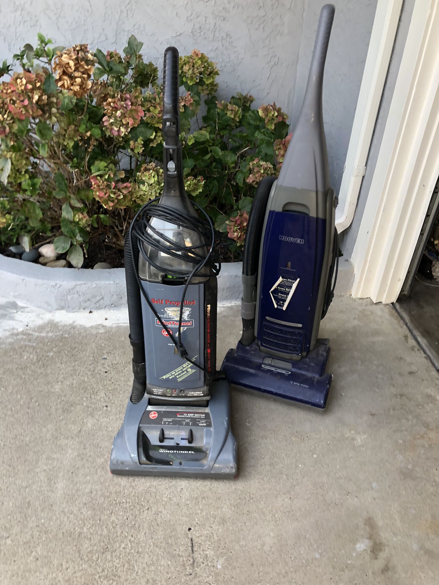 2 Hoover Vacuums 