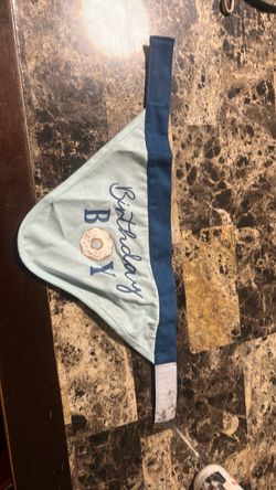 Birthday Boy” pet bandana dog bandanna