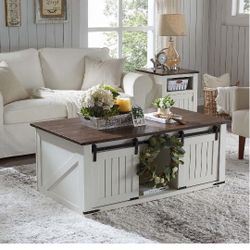 Farmhouse Chic Coffee Table 