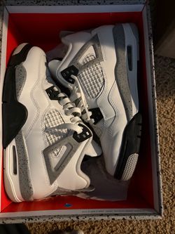 Air Jordan 4 White Cement