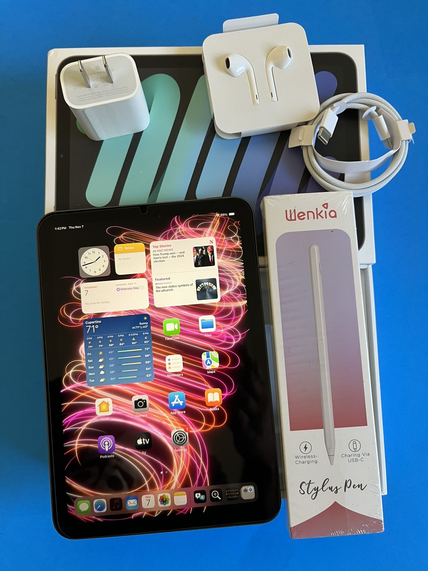 Apple iPad Mini 6th Generation (2021 Model) 64GB with Pencil