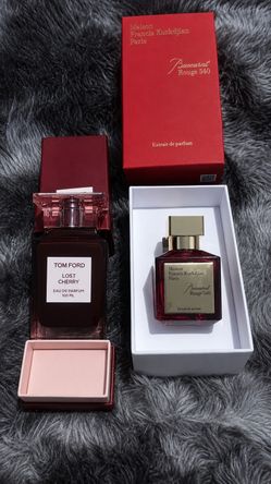 tom ford and baccarat both authentic selling cheap because of a little bit of damage on the box