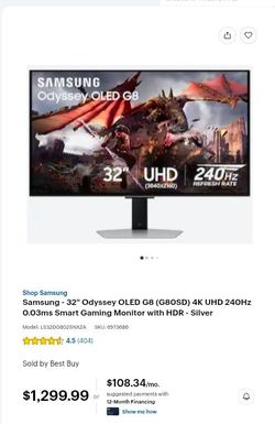 Samsung Odyssey G8