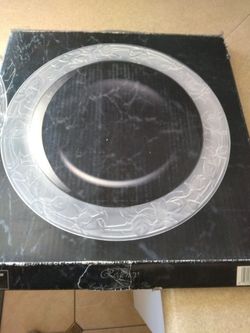 Crystal Plate Frosted