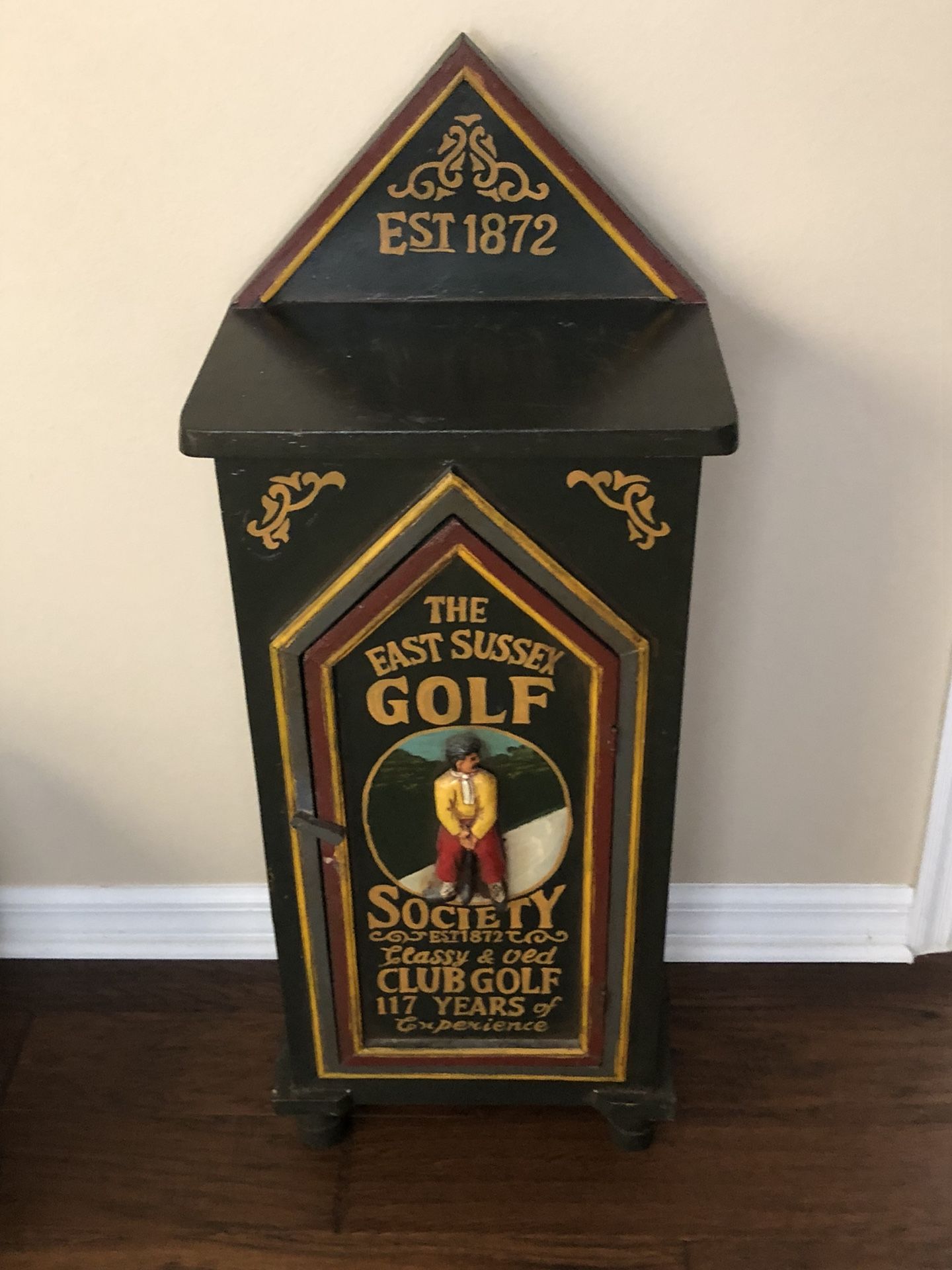 Vintage Golf Storage Unit