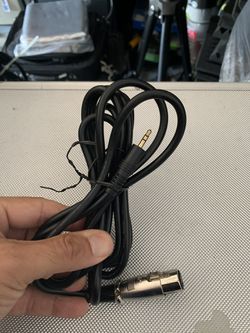 Microphone cable to pc