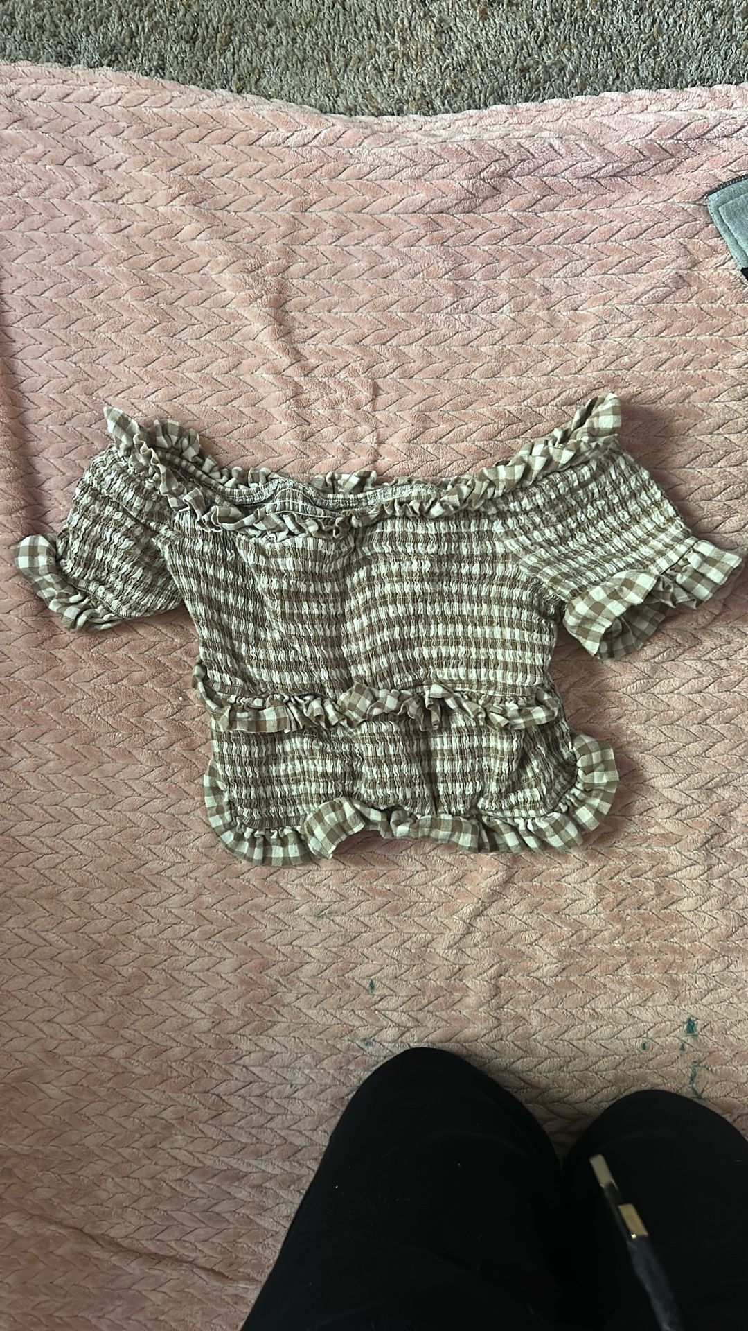 Cute Fall Off The Sholder Top