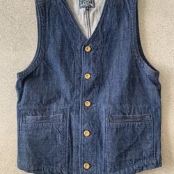Studio D’artisan Raw Denim Vest
