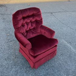 Vintage Velour Chair