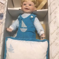 Boy Doll (14 Inches) New ( Porcelain 