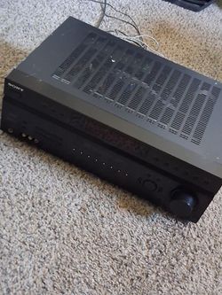Black sony STR-DE598 receiver