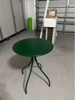 Green nightstand