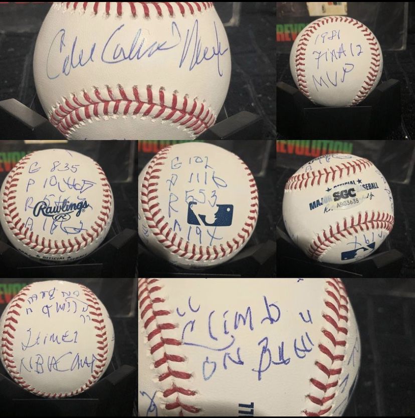 Autographed Baseballs Sold Individually !!!