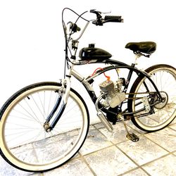  $360 NEWLY POWERED MOTORIZED BIKES STARTING AT $360 100 mpg 40 mph Easy pedal start Pedal or motorize anytime Fun  Simple Powerful Fast Easy  Fiv5tw2