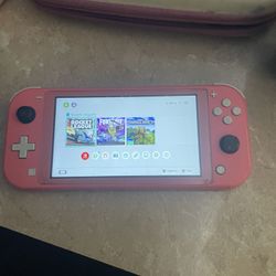 Nintendo Switch Lite Rosa Salmón – Como Nueva