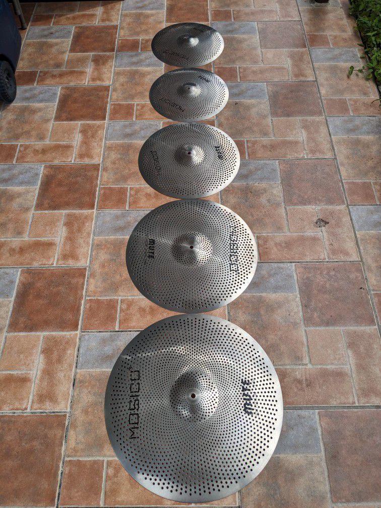 Low Volume Cymbals. 