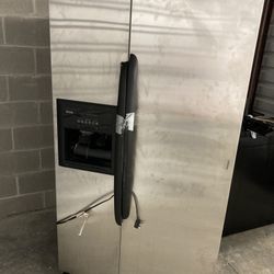 Refrigerator & Stove Stainless Steel For The Low.