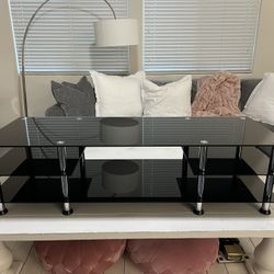 Tempered Glass Tv Stand/Table 