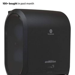 Enmotion 10”automated Touchless Roll Paper Towel Dispenser, Black
