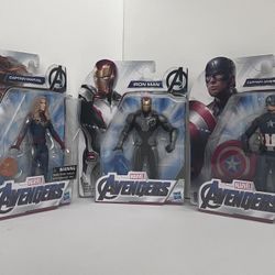 3 Marvel Avenger Toys 
