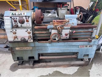 Free lathe. Broken. Scrap metal