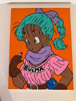 BULMA from Dragon Ball- custom painting