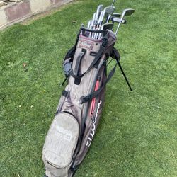 Spalding registered executive local powered Golf Clubs With Standing Bag 