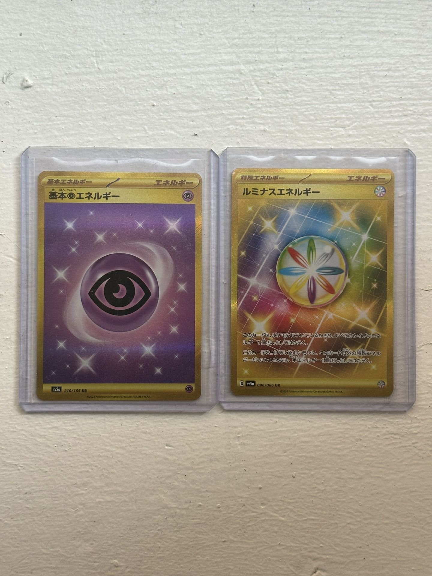 Gold Energy Pokemon Cards