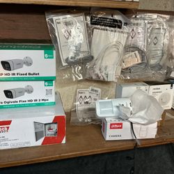 Complete Security System Bundle - Cameras, Sensors, Alarms & Batteries 