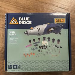 Blue Ridge Tools 251 Piece Hobby Tool Kit electronic multi-tool set for crafting and engraving  120V