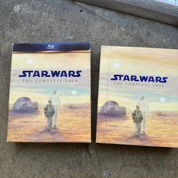 The Complete Saga Star War Bluray