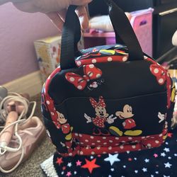 Lunch bag Minnie & Mickey